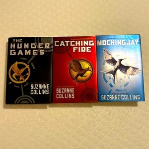 Hunger Games Trilogy in hard cover